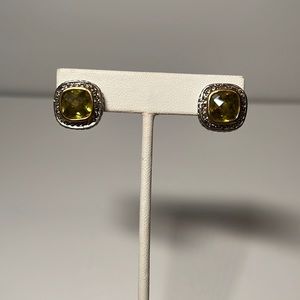 Vintage post earrings